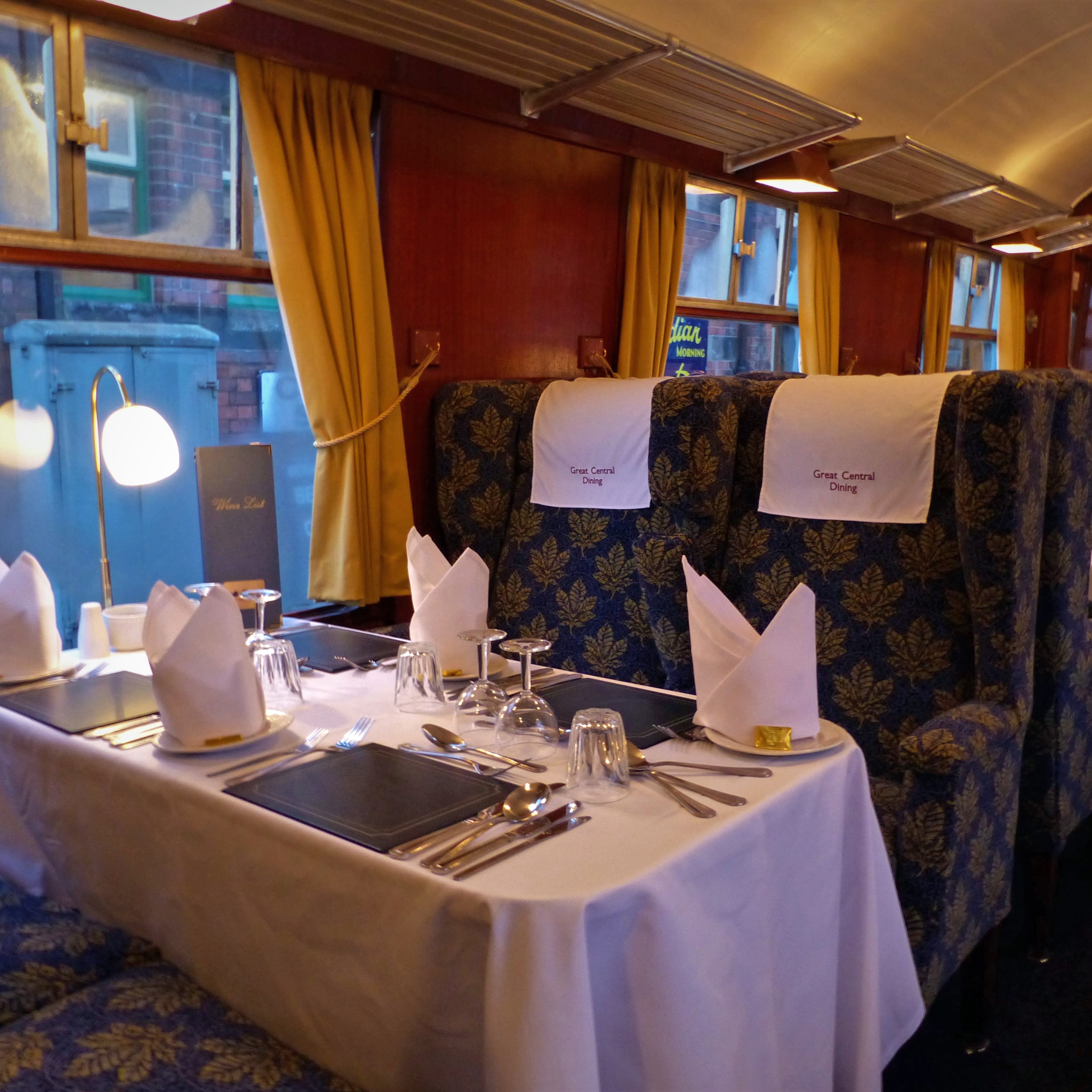 steam train trips with meal yorkshire